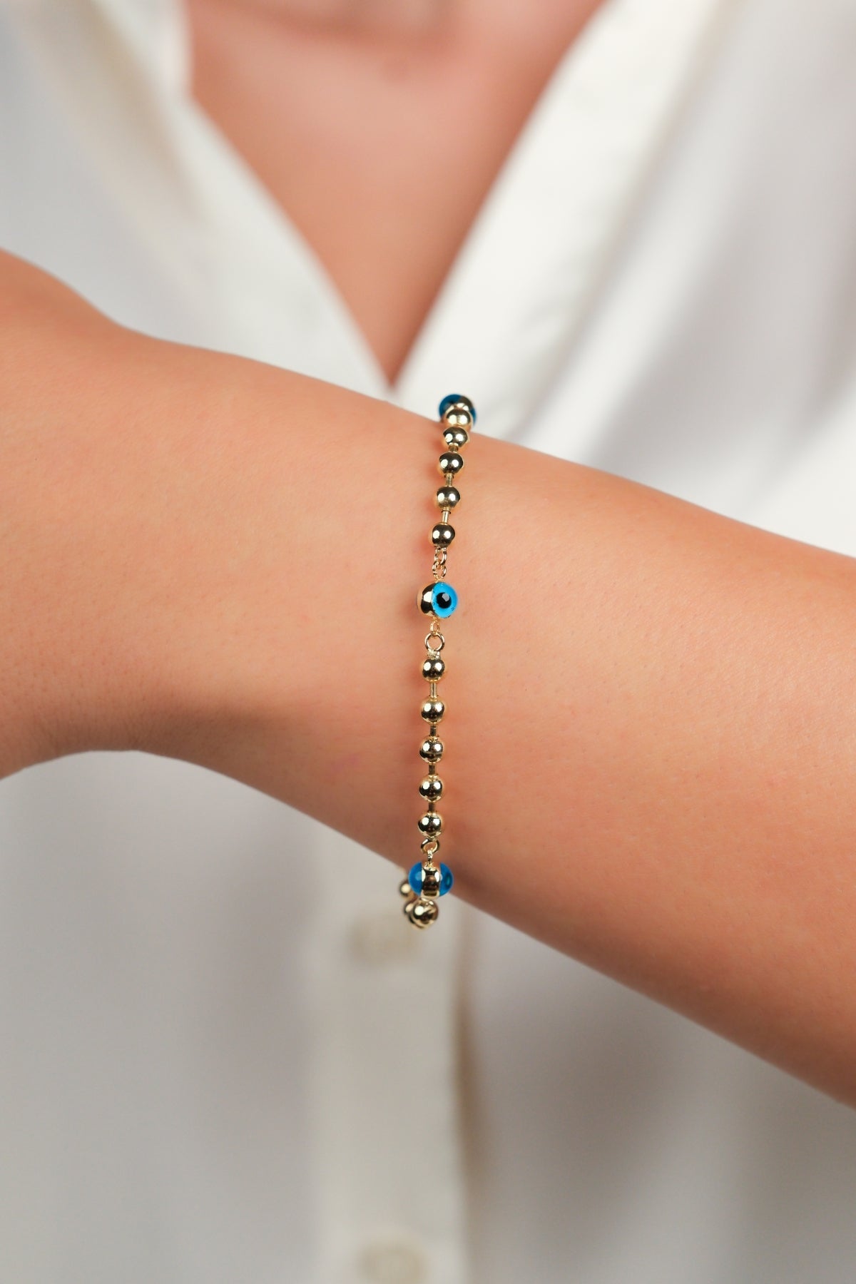 Bahçeşehir Mücevherat 14 Ayar Altın Bileklik - 14BL2094