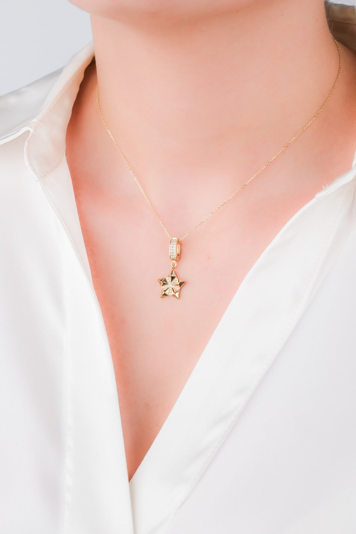 Yıldız Charm Kolye