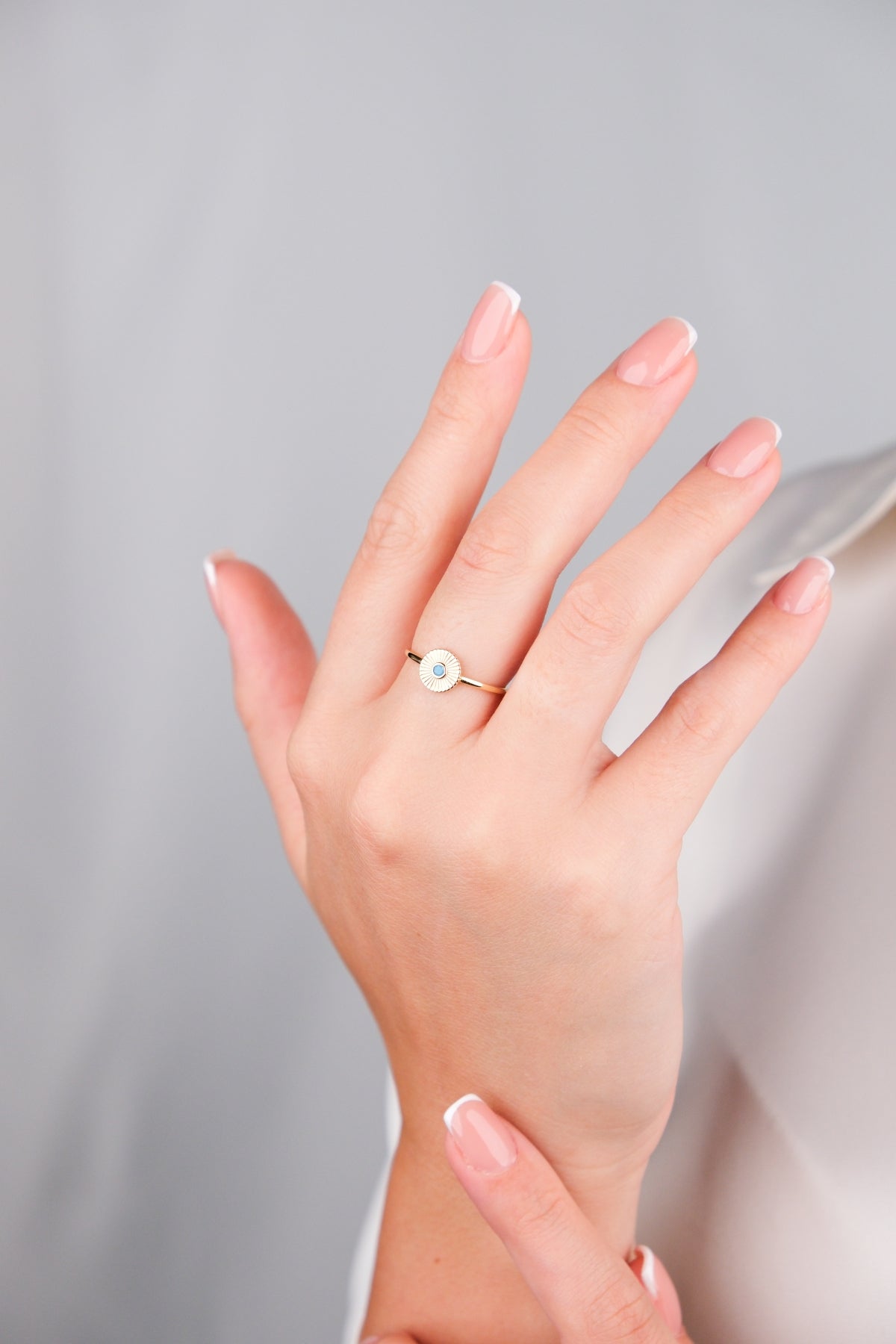 Firuze Taşlı Yüzük
