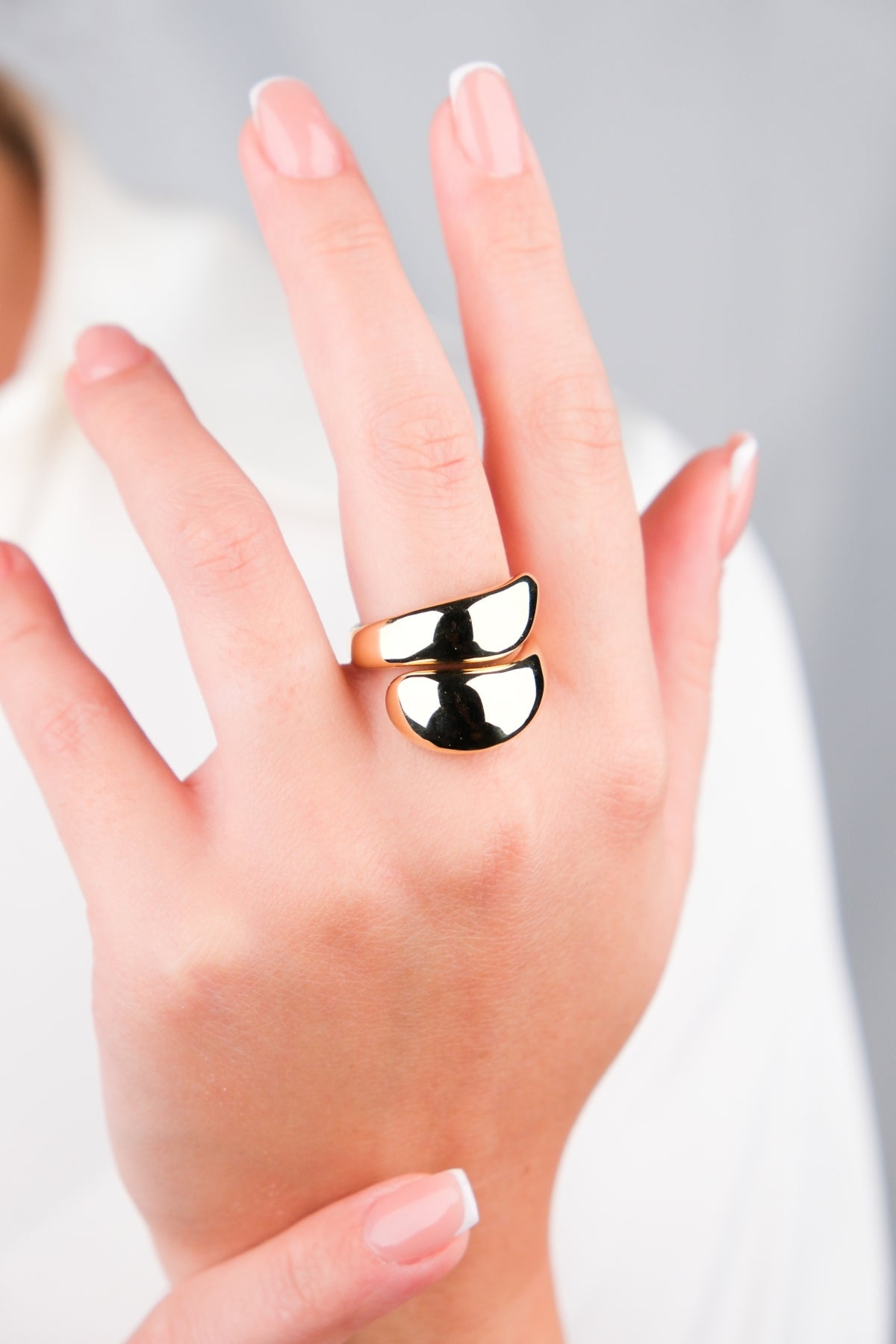 Regold 14 Ayar Altın Yüzük - 14YZ681