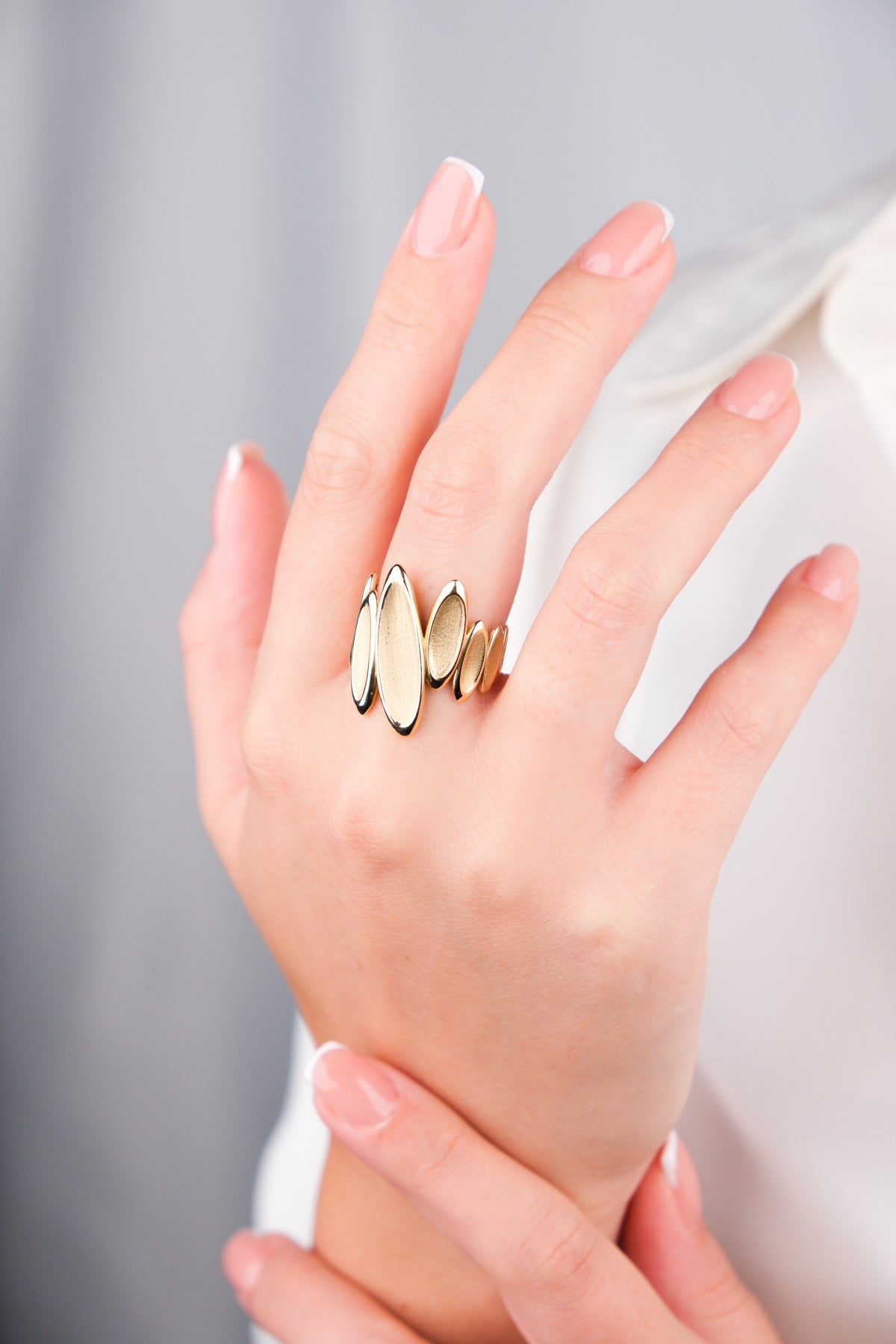 Regold 14 Ayar Altın Yüzük - 14YZ732