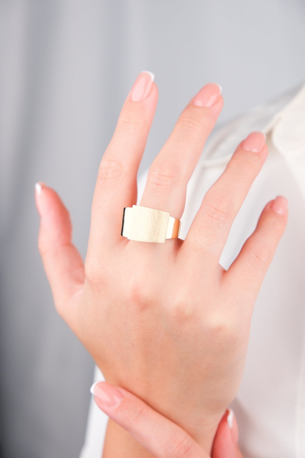 Regold 14 Ayar Altın Yüzük - 14YZ849