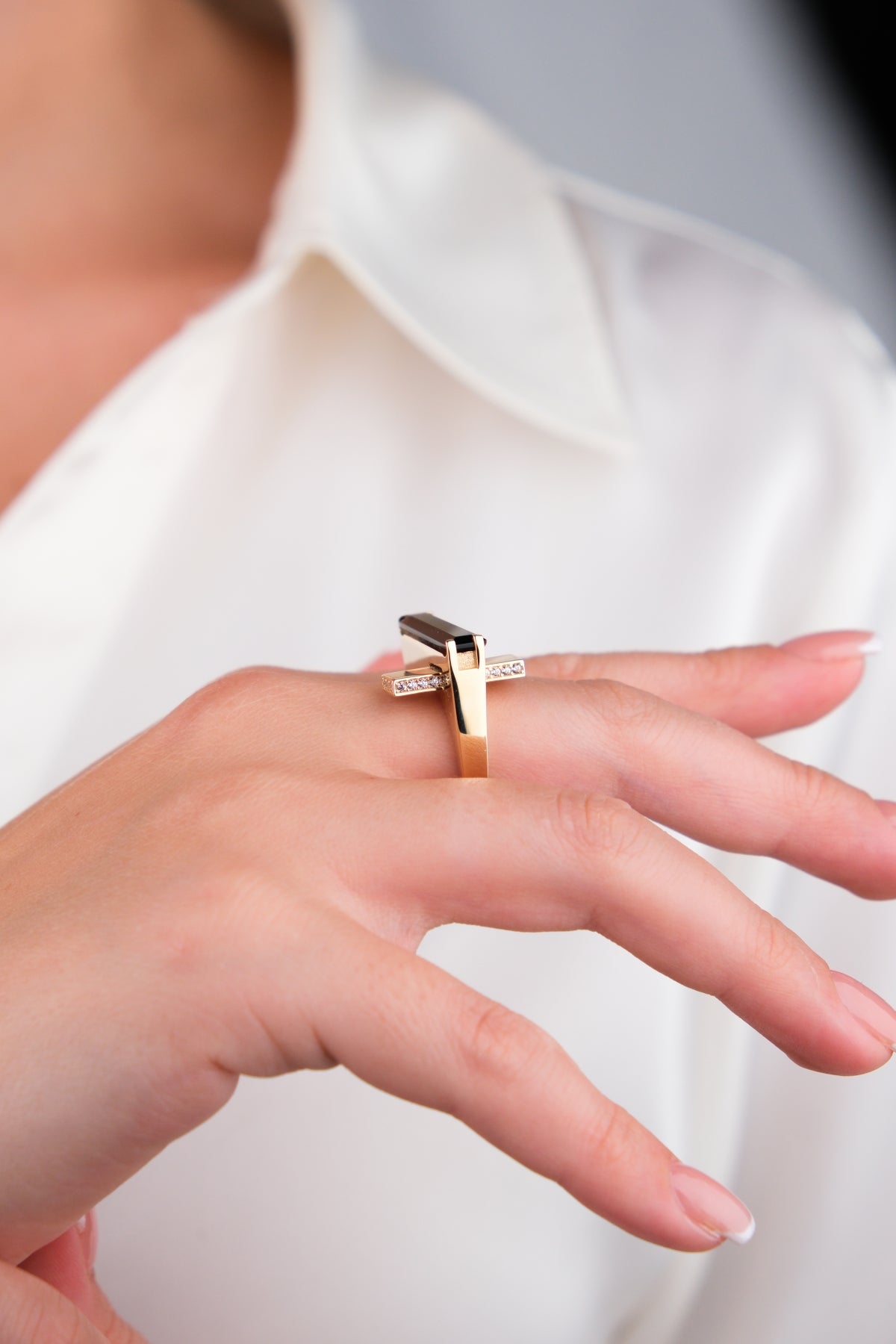 Regold 14 Ayar Altın Yüzük - 14YZ857