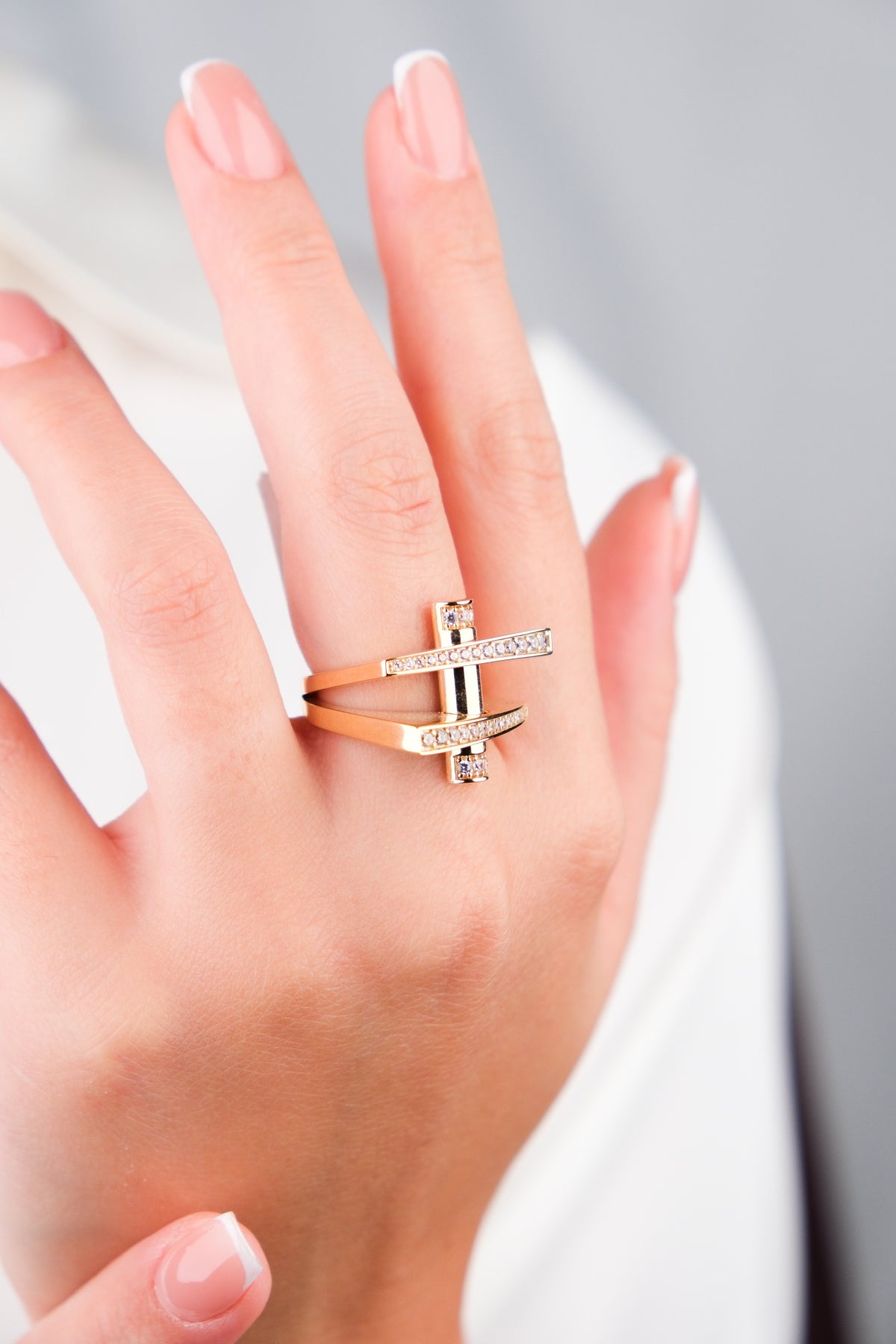 Regold 14 Ayar Altın Yüzük - 14YZ972