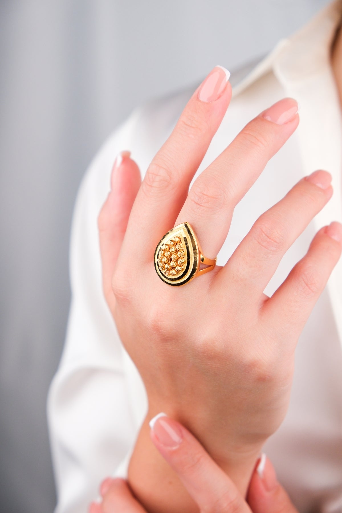 Bahçeşehir Mücevherat 22 Ayar Altın Yüzük - 22YZ90