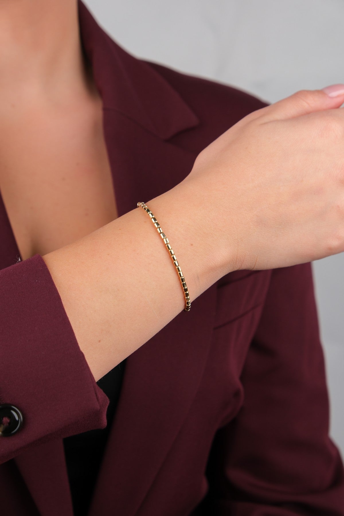 Bahçeşehir Mücevherat 14 Ayar Altın Bileklik - 14BL2341