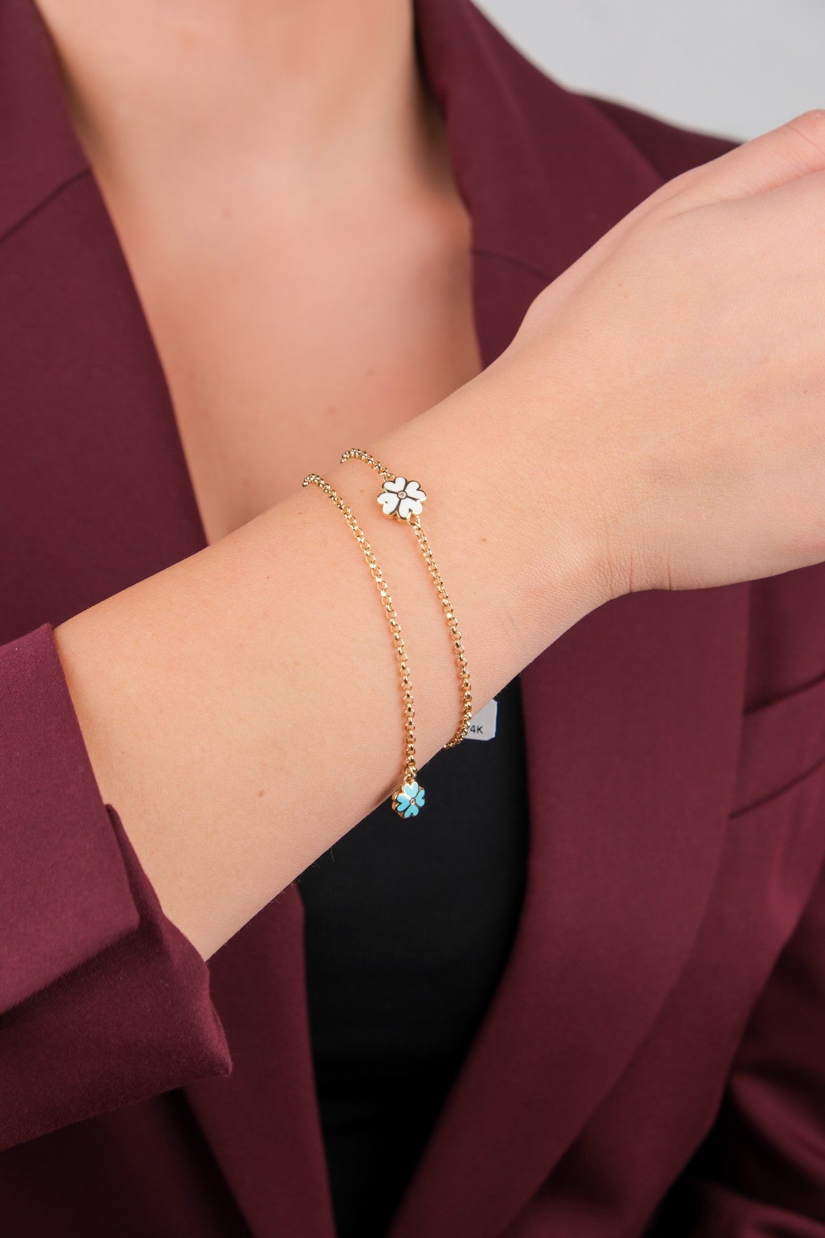 Cetaş 14 Ayar Altın Bileklik - 14BL2350