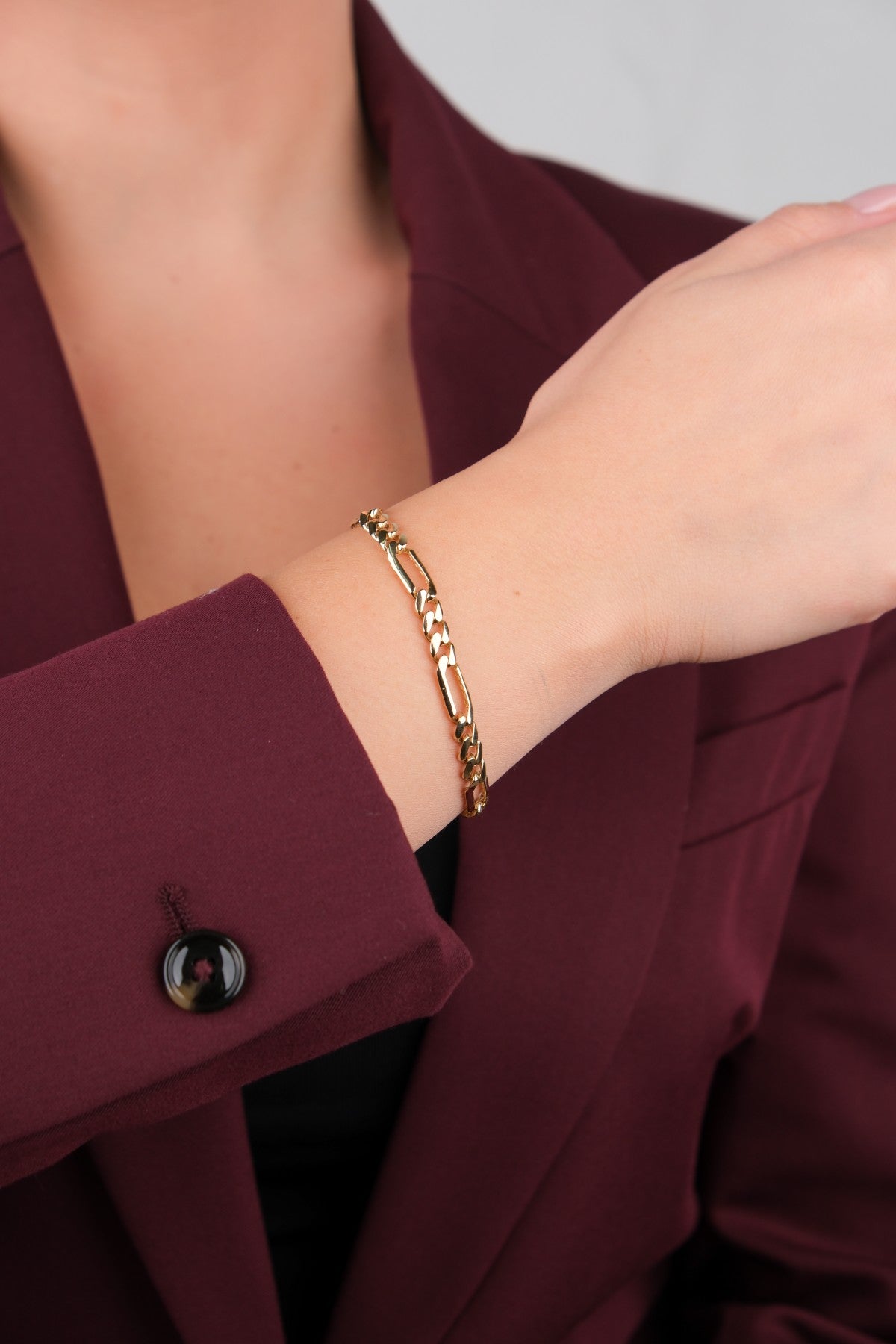 Bahçeşehir Mücevherat 14 Ayar Altın Bileklik - 14BL2393