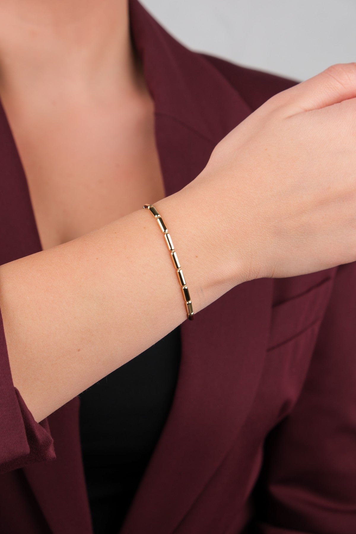 Bahçeşehir Mücevherat 14 Ayar Altın Bileklik - 14BL2408