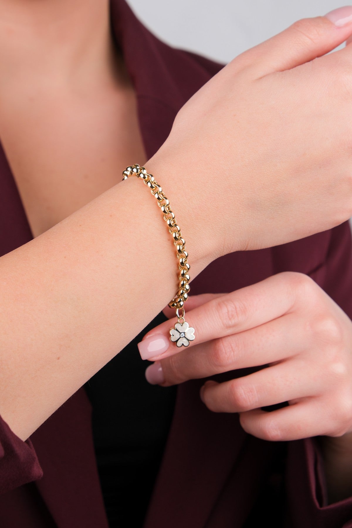 Cetaş 14 Ayar Altın Bileklik - 14BL2419