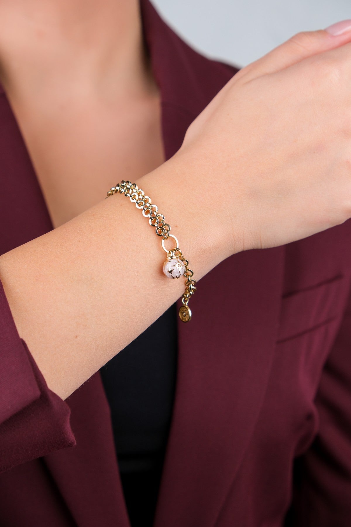 Cetaş 14 Ayar Altın Bileklik - 14BL2420