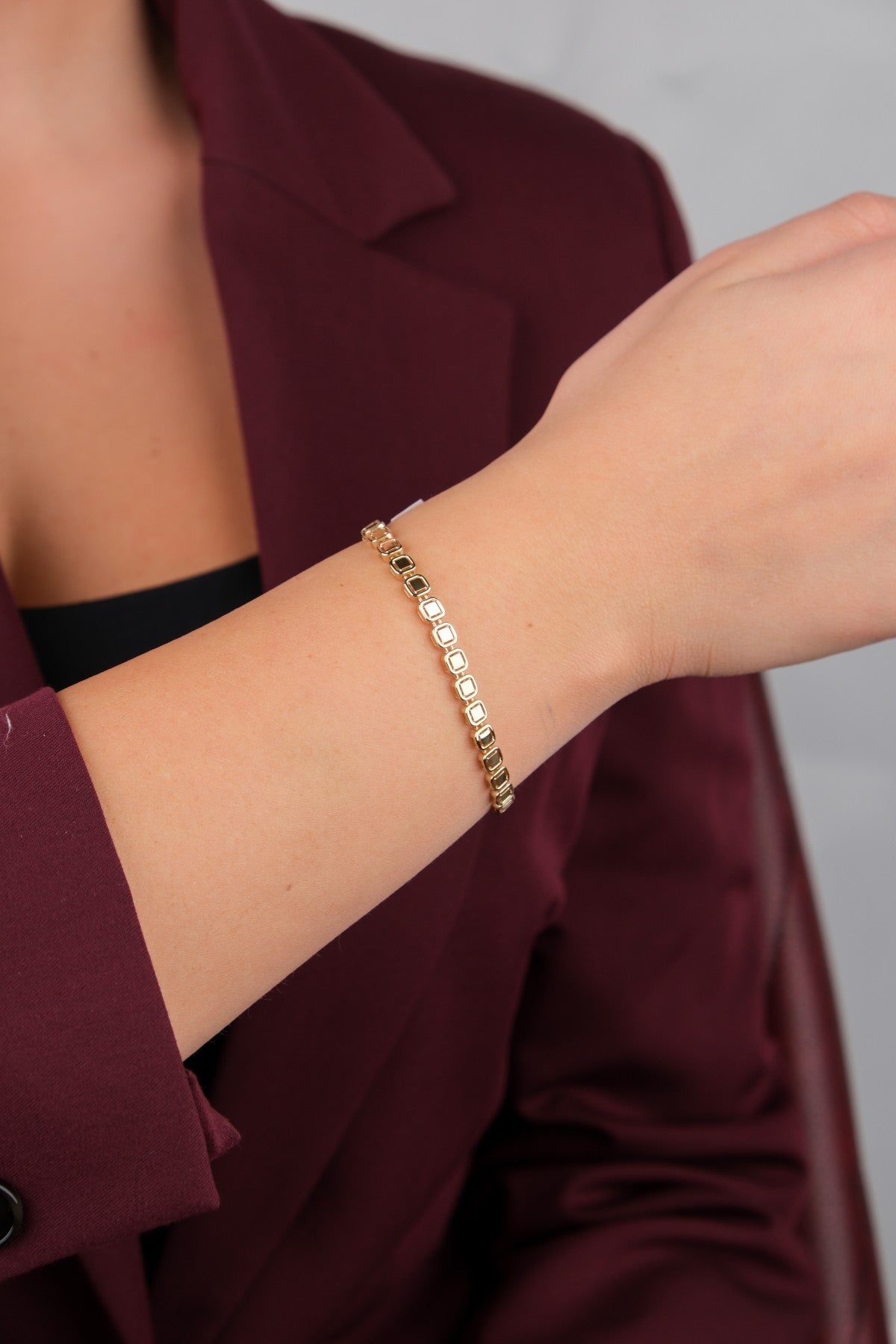 Bahçeşehir Mücevherat 14 Ayar Altın Bileklik - 14BL2438