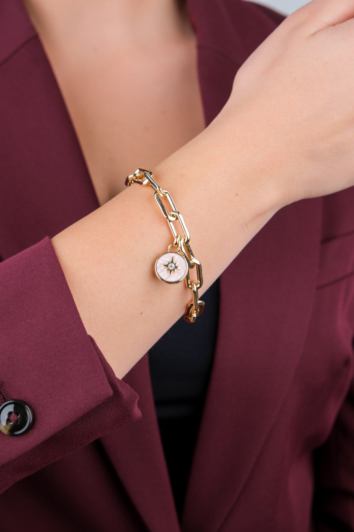 Cetaş 14 Ayar Altın Bileklik - 14BL2487