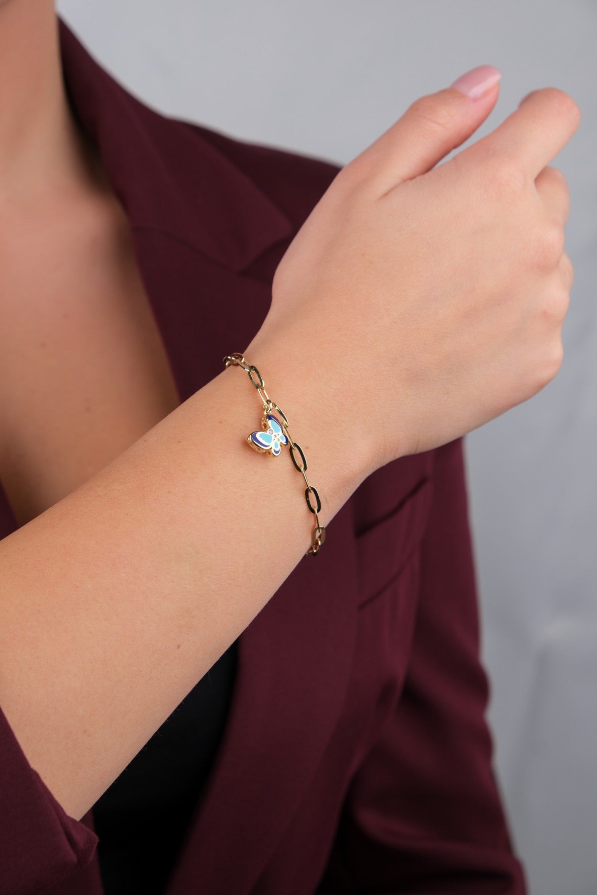 Cetaş 14 Ayar Altın Bileklik - 14BL2499