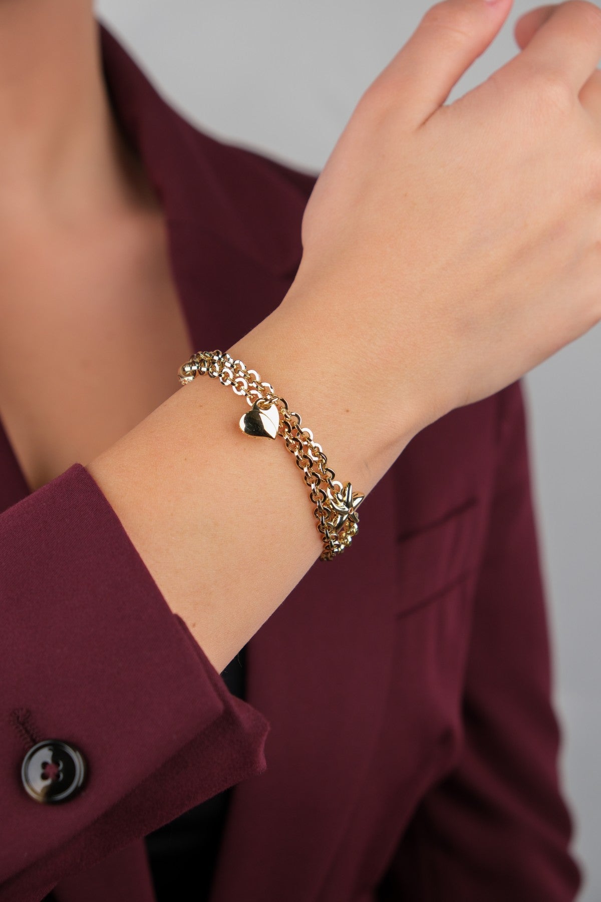 Cetaş 14 Ayar Altın Bileklik - 14BL2501