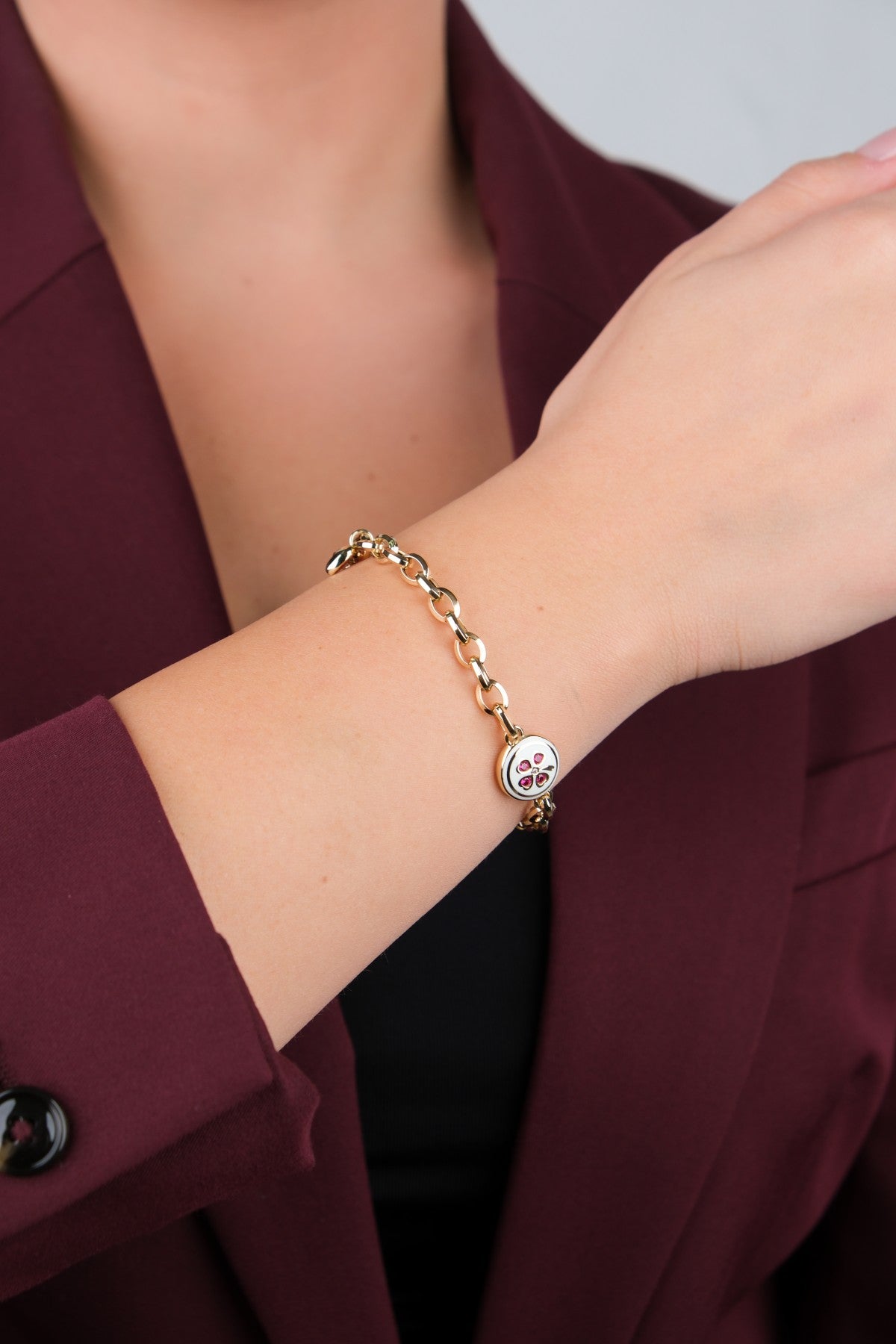 Cetaş 14 Ayar Altın Bileklik - 14BL2506