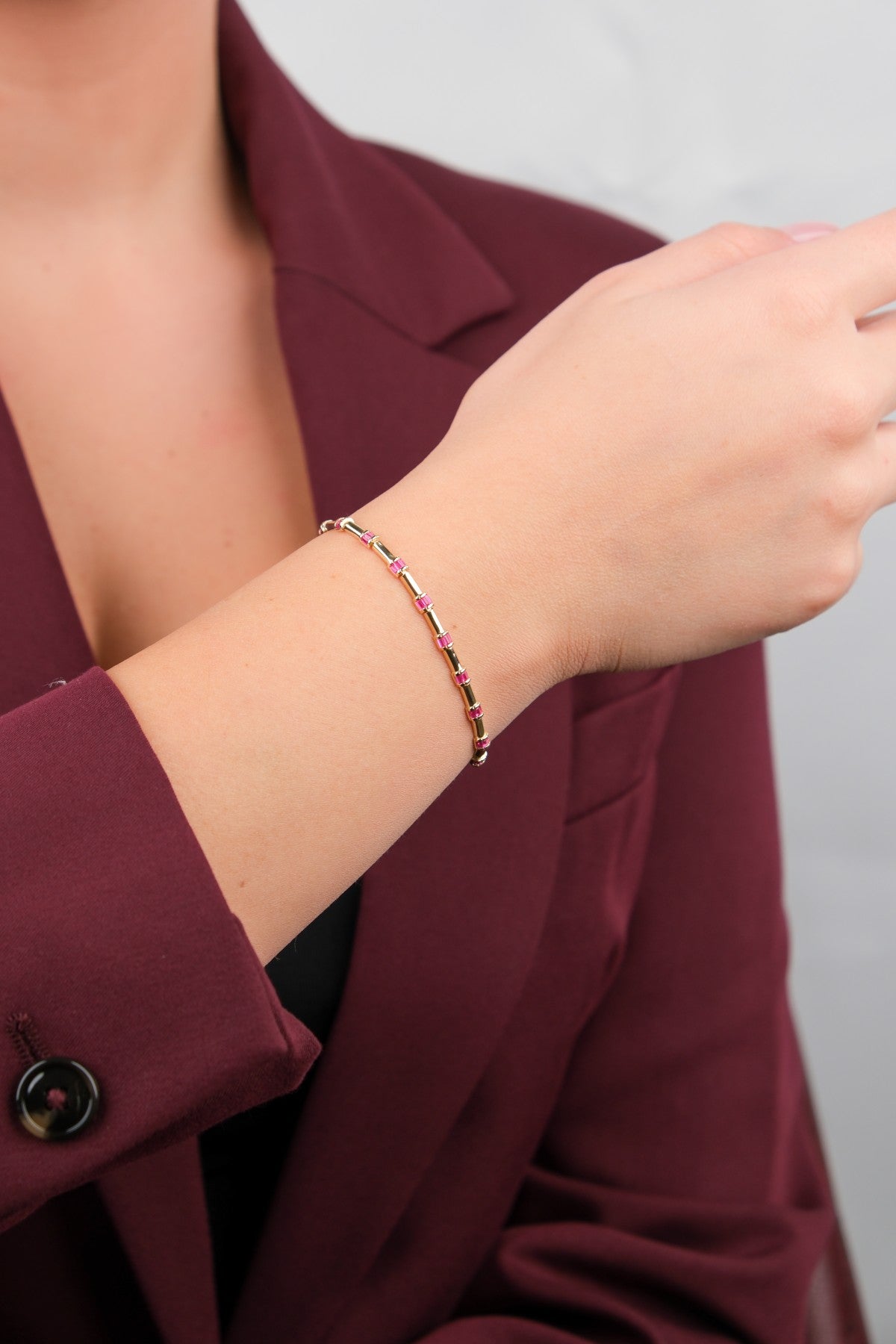 Bahçeşehir Mücevherat 14 Ayar Altın Bileklik - 14BL2526