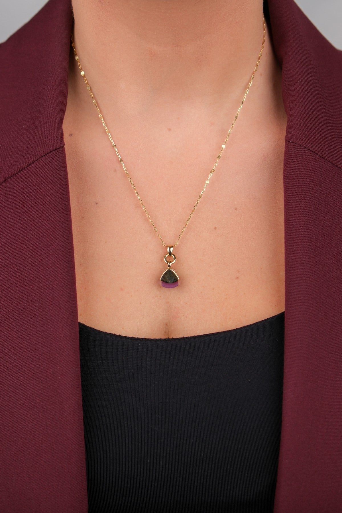 Bahçeşehir Mücevherat 14 Ayar Altın Kolye - 14BRL72914ZN618