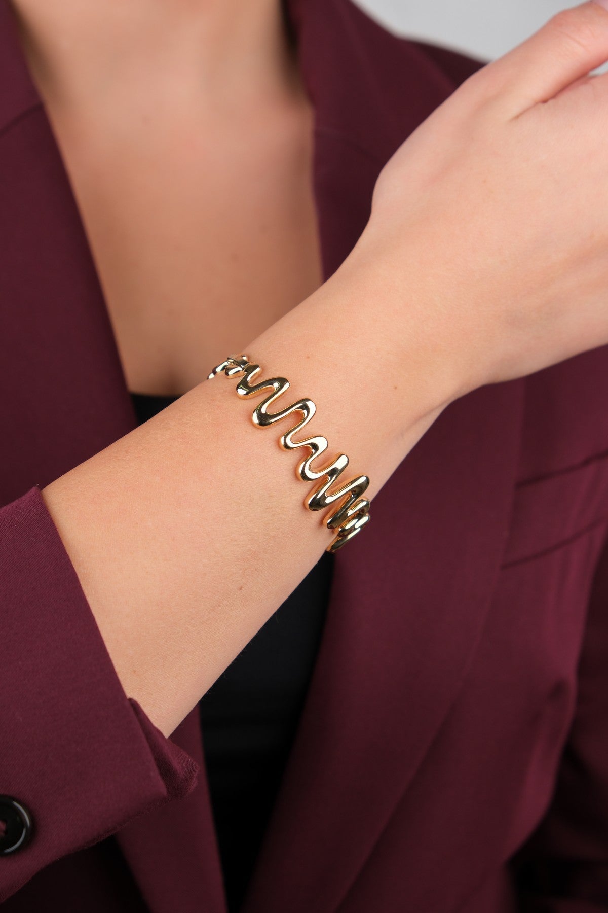 Regold 14 Ayar Altın Kelepçe - 14KLP693