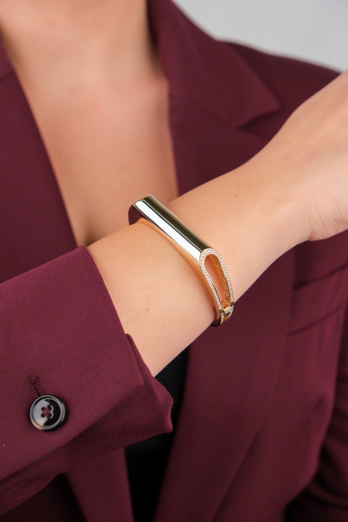 Regold 14 Ayar Altın Kelepçe - 14KLP714