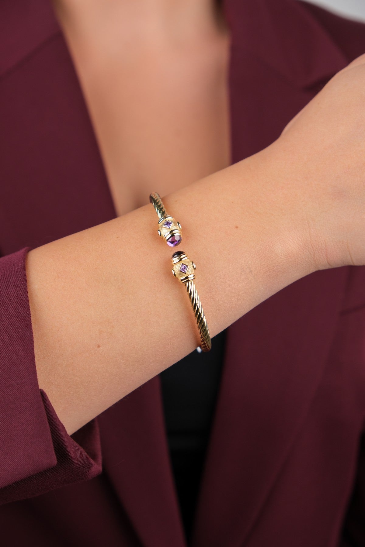 Cetaş 14 Ayar Altın Kelepçe - 14KLP725