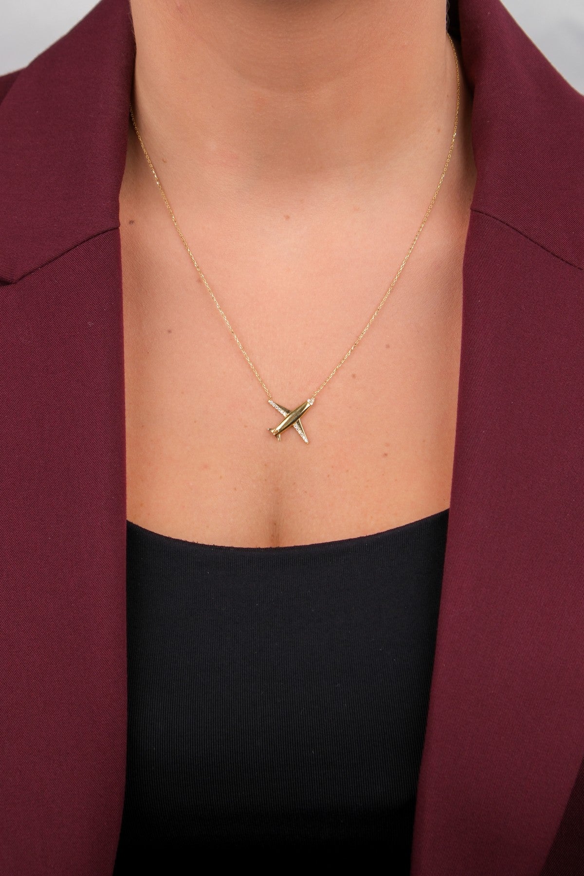 Bahçeşehir Mücevherat 14 Ayar Altın Kolye - 14KLY1856