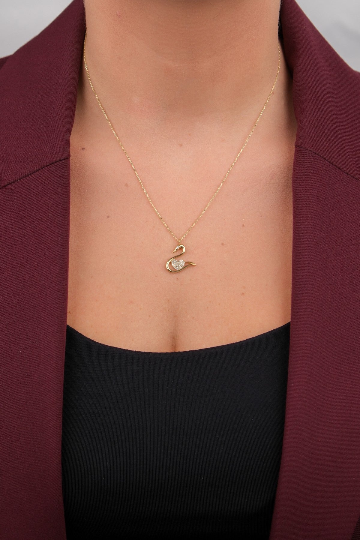 Bahçeşehir Mücevherat 14 Ayar Altın Kolye - 14KLY1864