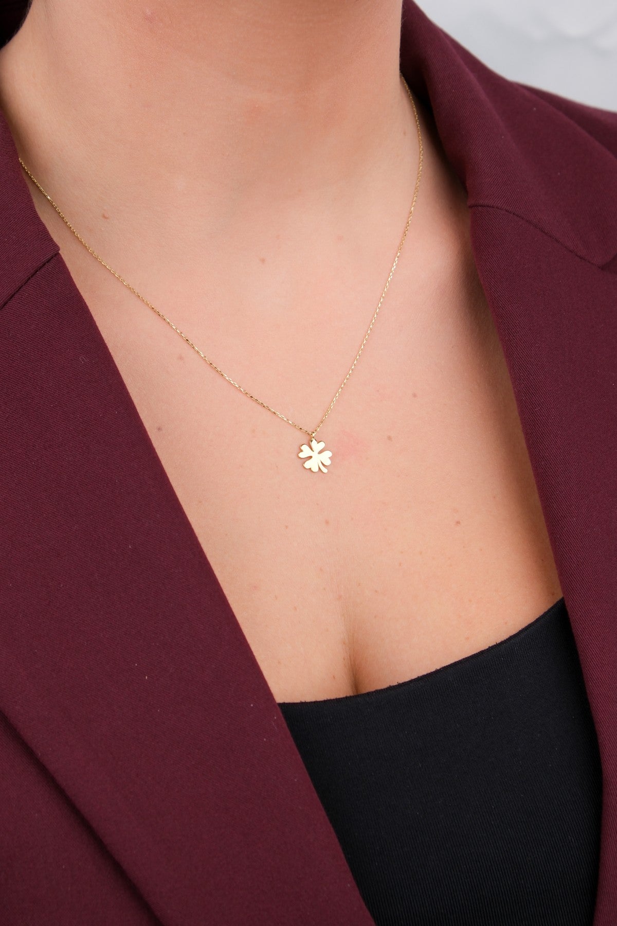 Bahçeşehir Mücevherat 14 Ayar Altın Kolye - 14KLY1866