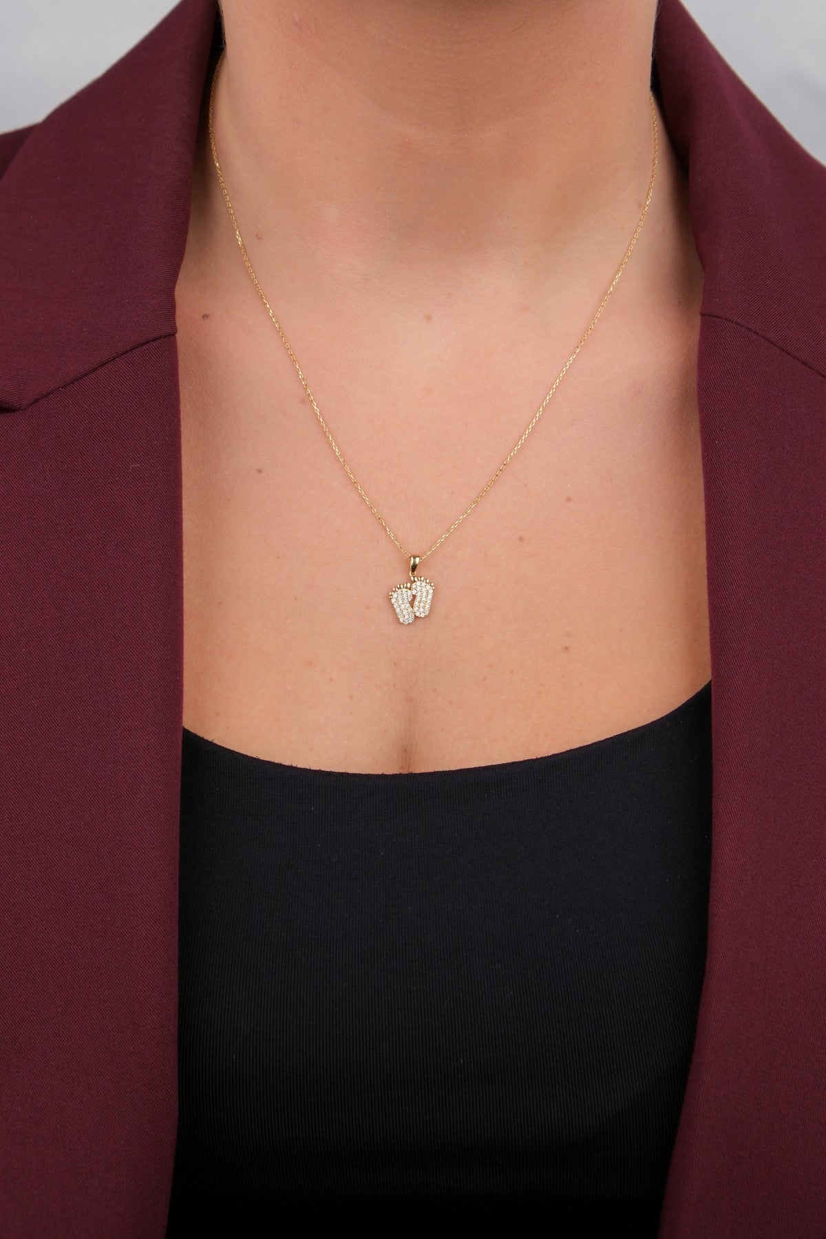 Bahçeşehir Mücevherat 14 Ayar Altın Kolye - 14KLY1877