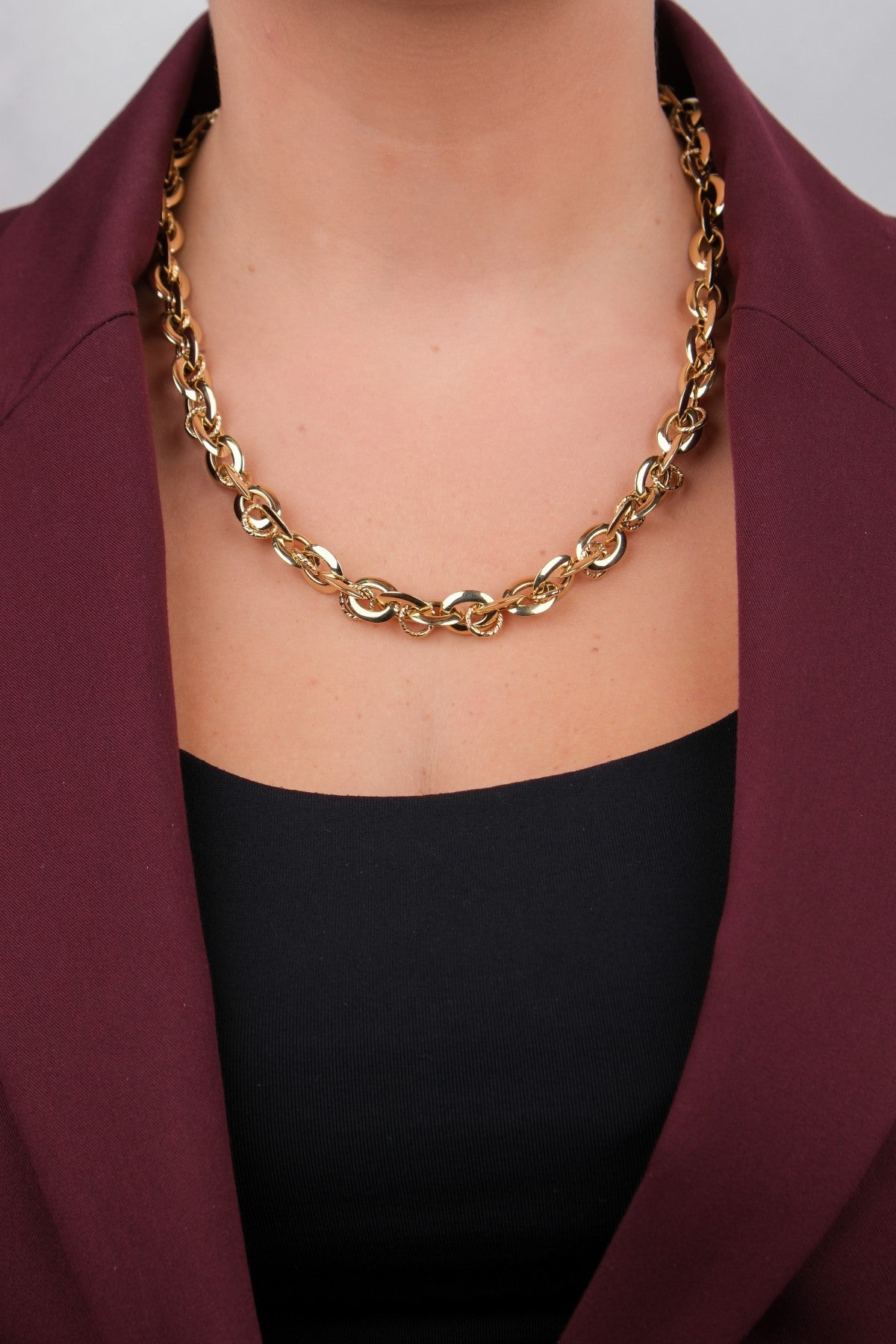 Valiente 14 Ayar Altın Set - 14KLY190114BL2389