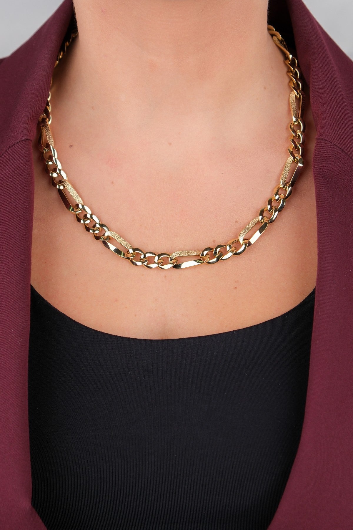 Valiente 14 Ayar Altın Kolye - 14KLY1907