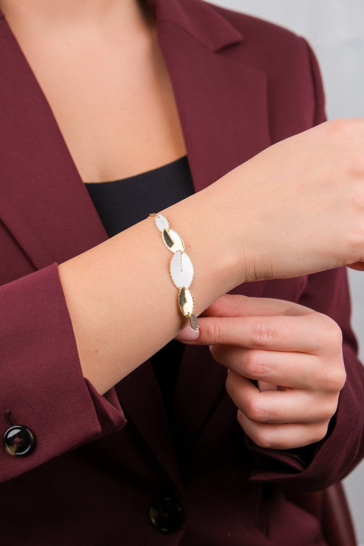 Bahçeşehir Mücevherat 14 Ayar Altın Set - 14KLY193614BL2427