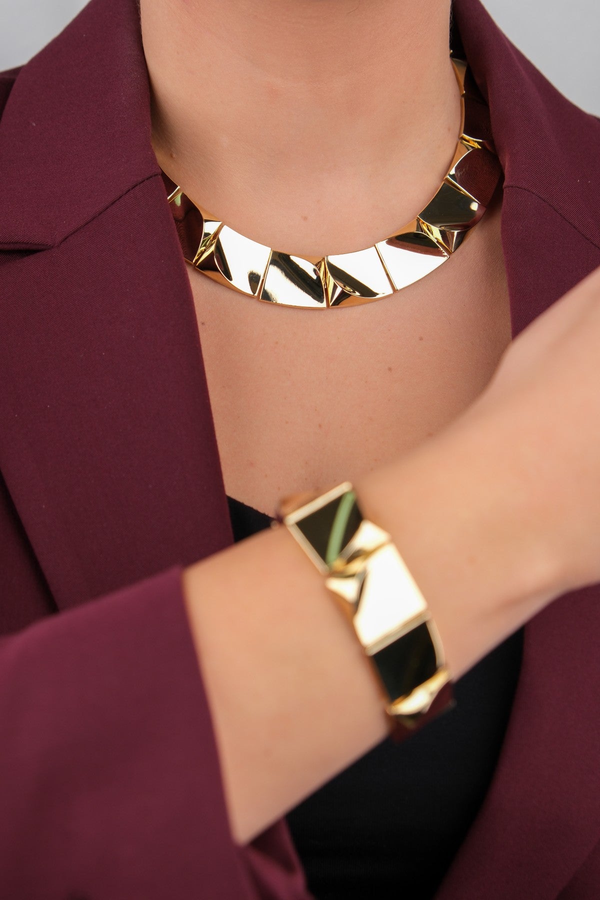 Valiente 14 Ayar Altın Set - 14KLY194914BL2449