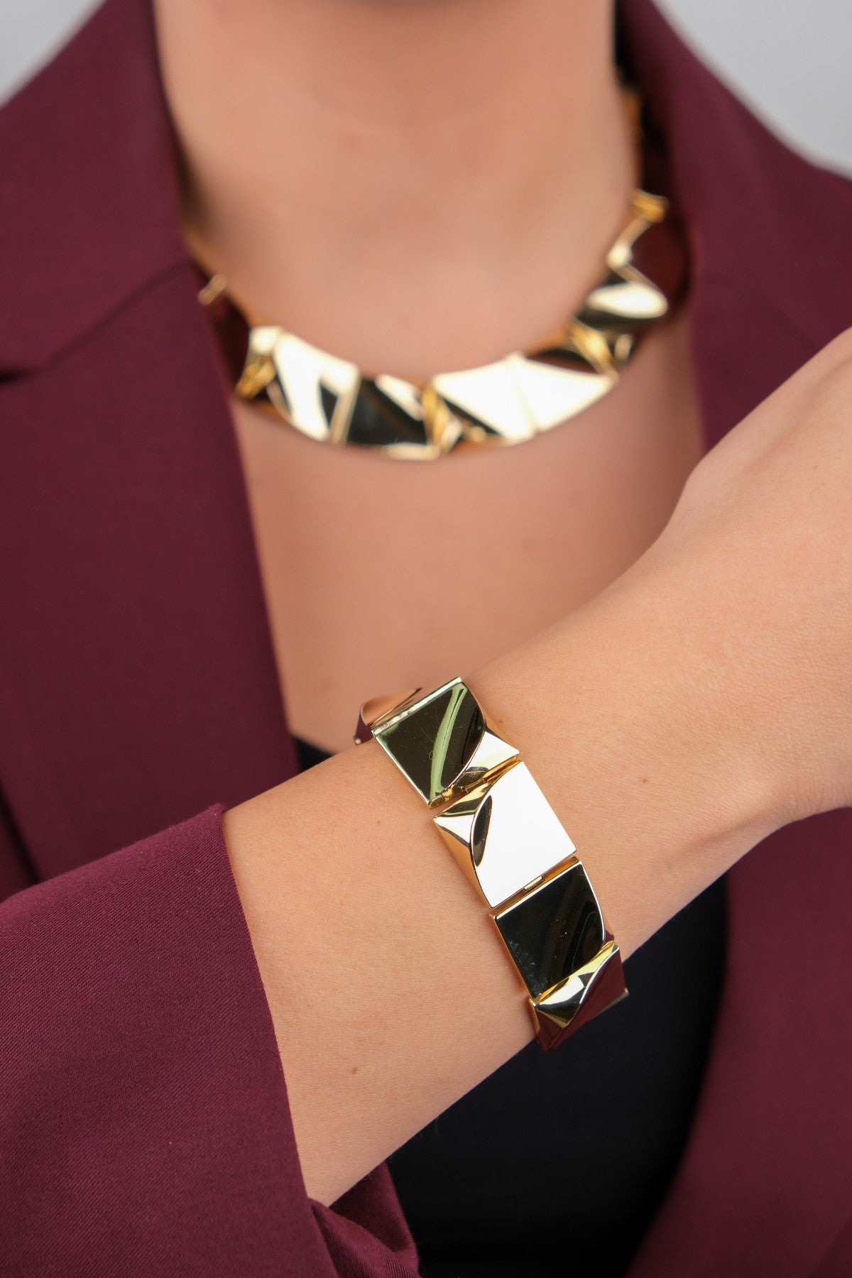 Valiente 14 Ayar Altın Set - 14KLY194914BL2449