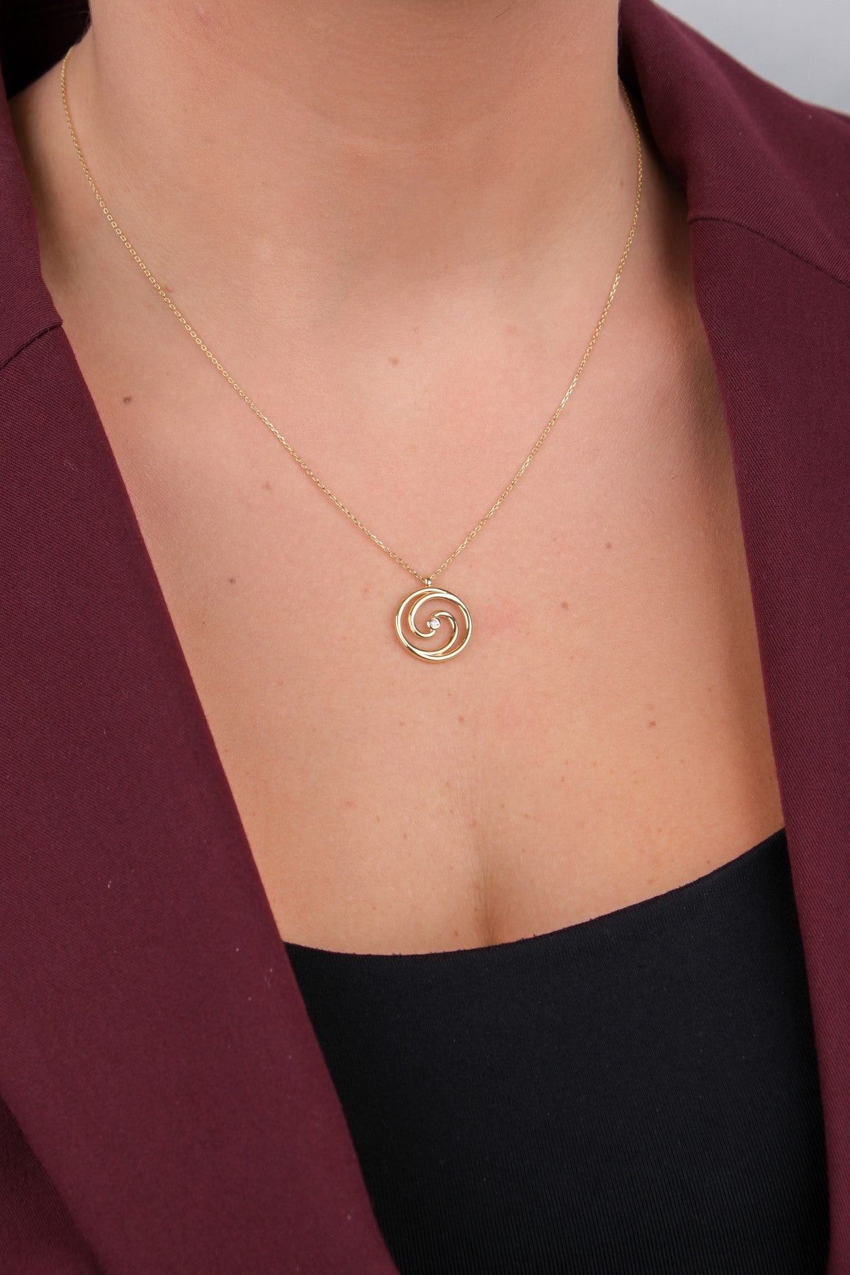 Bahçeşehir Mücevherat 14 Ayar Altın Kolye - 14KLY1963