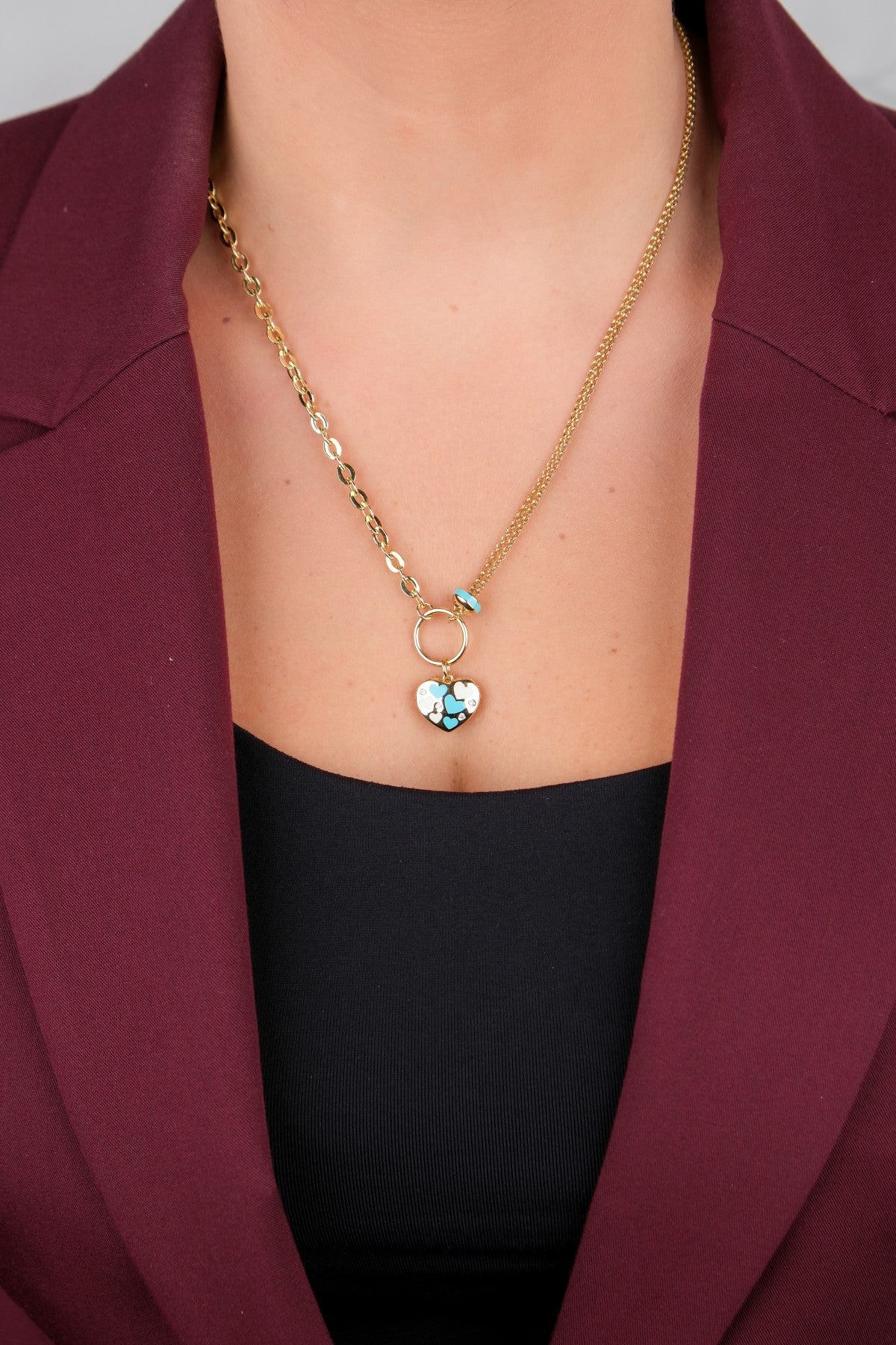 Cetaş 14 Ayar Altın Kolye - 14KLY1978