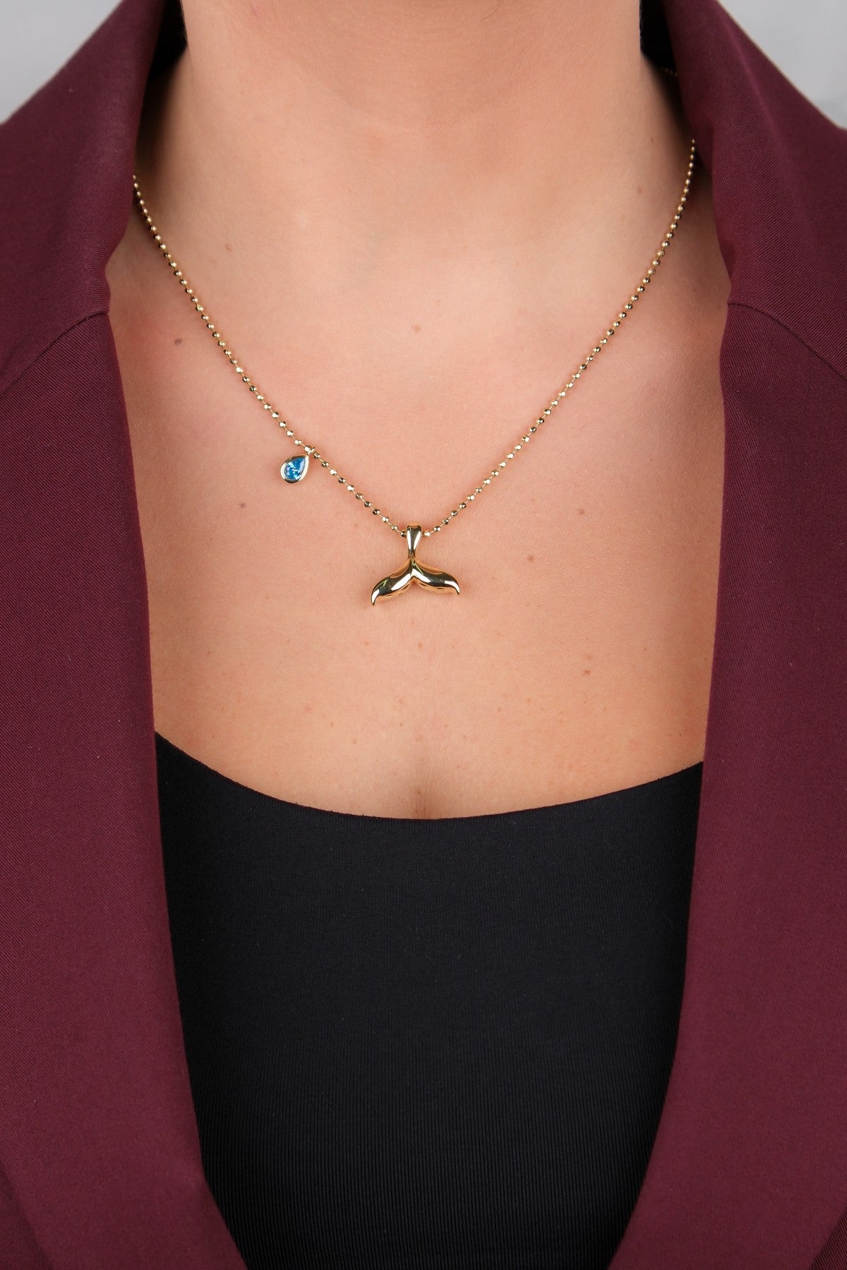 Cetaş 14 Ayar Altın Kolye - 14KLY1990