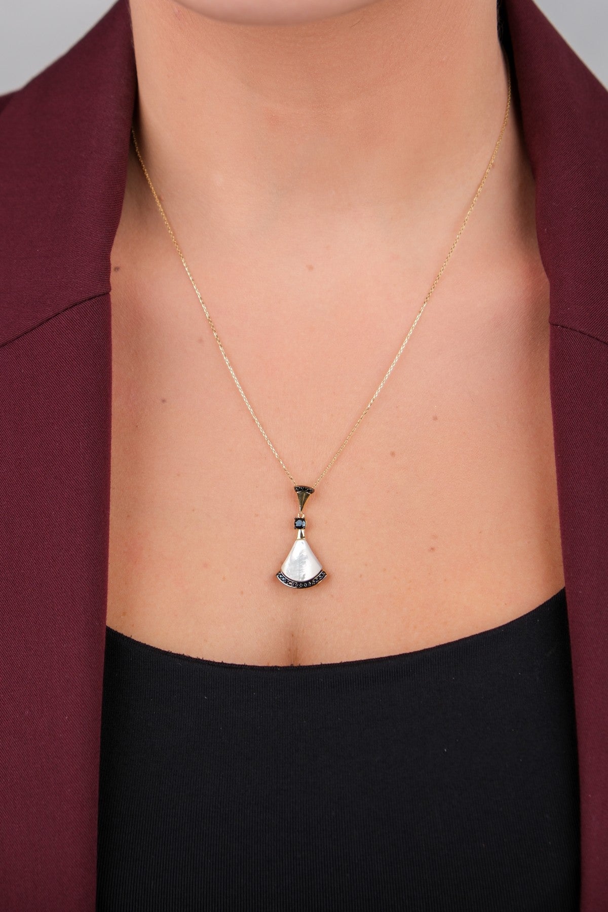 Bahçeşehir Mücevherat 14 Ayar Altın Kolye - 14KLY2000