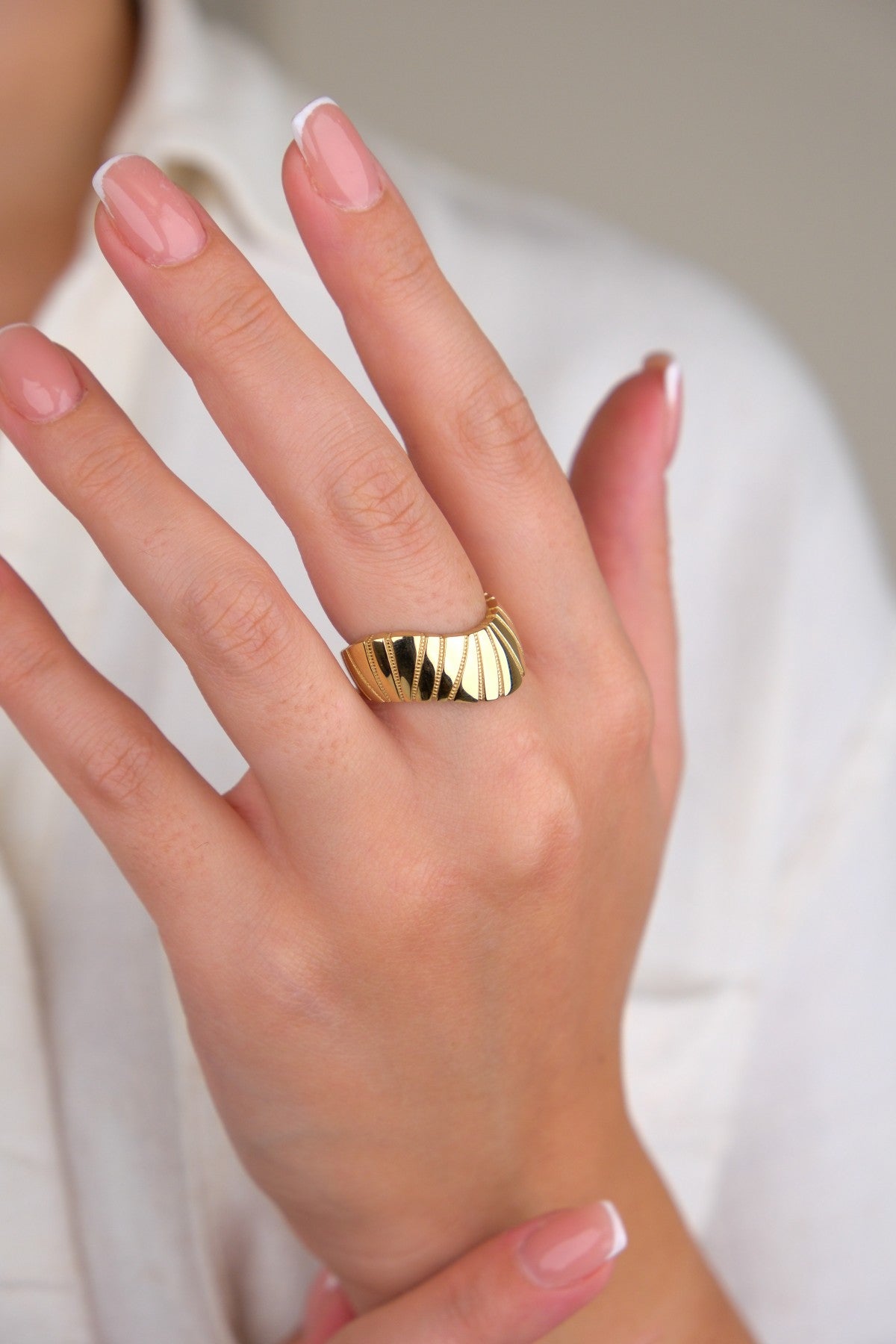 Bahçeşehir Mücevherat 14 Ayar Altın Yüzük - 14YZ1225