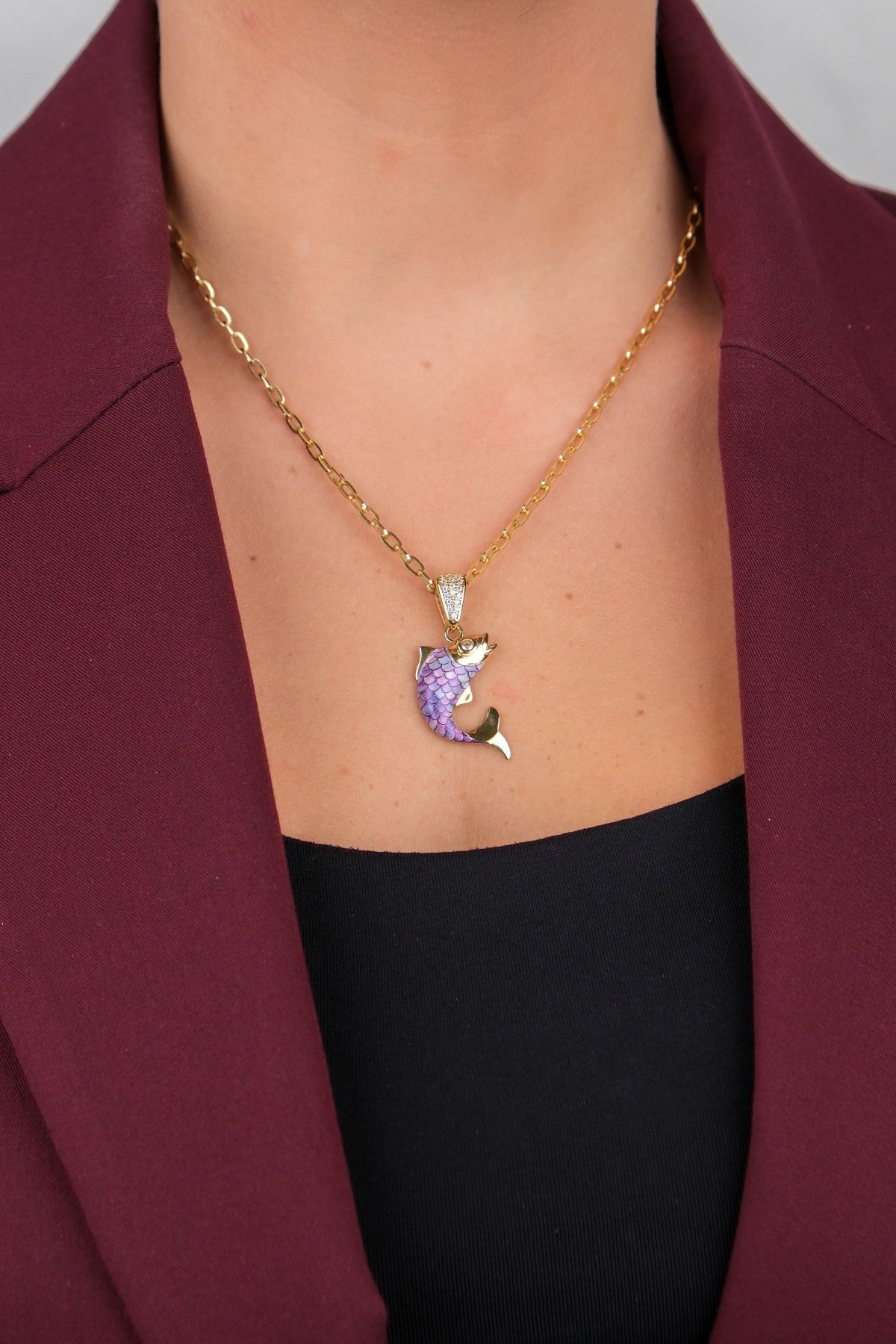 Bahçeşehir Mücevherat 14 Ayar Altın Kolye - 14ZN65214BRL720