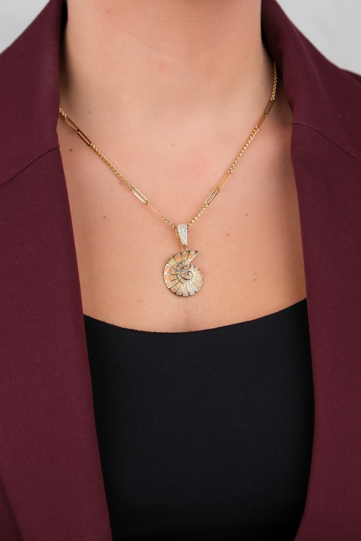 Bahçeşehir Mücevherat 14 Ayar Altın Kolye - 14ZN66014BRL717