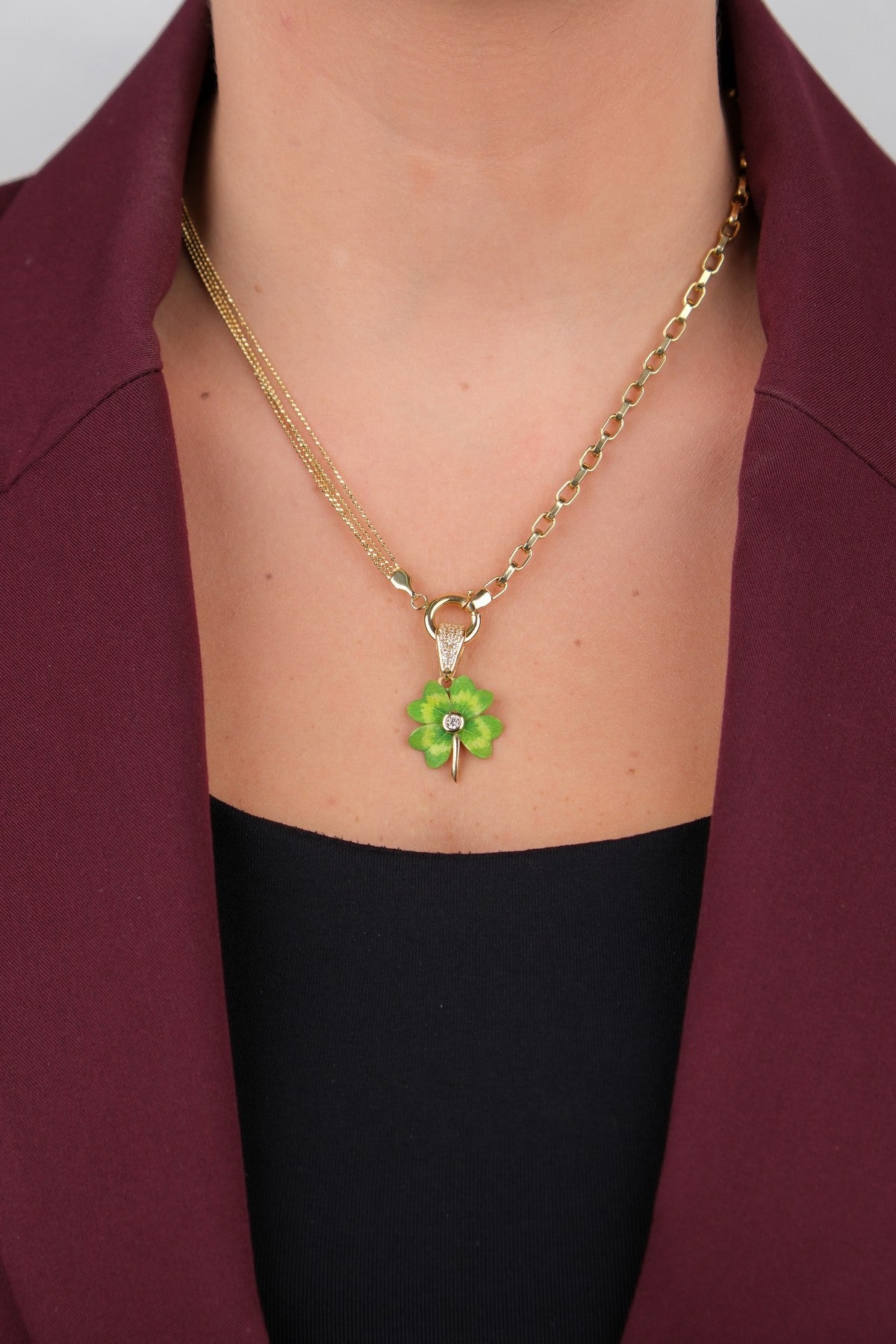 Bahçeşehir Mücevherat 14 Ayar Altın Kolye - 14ZN72414BRL712