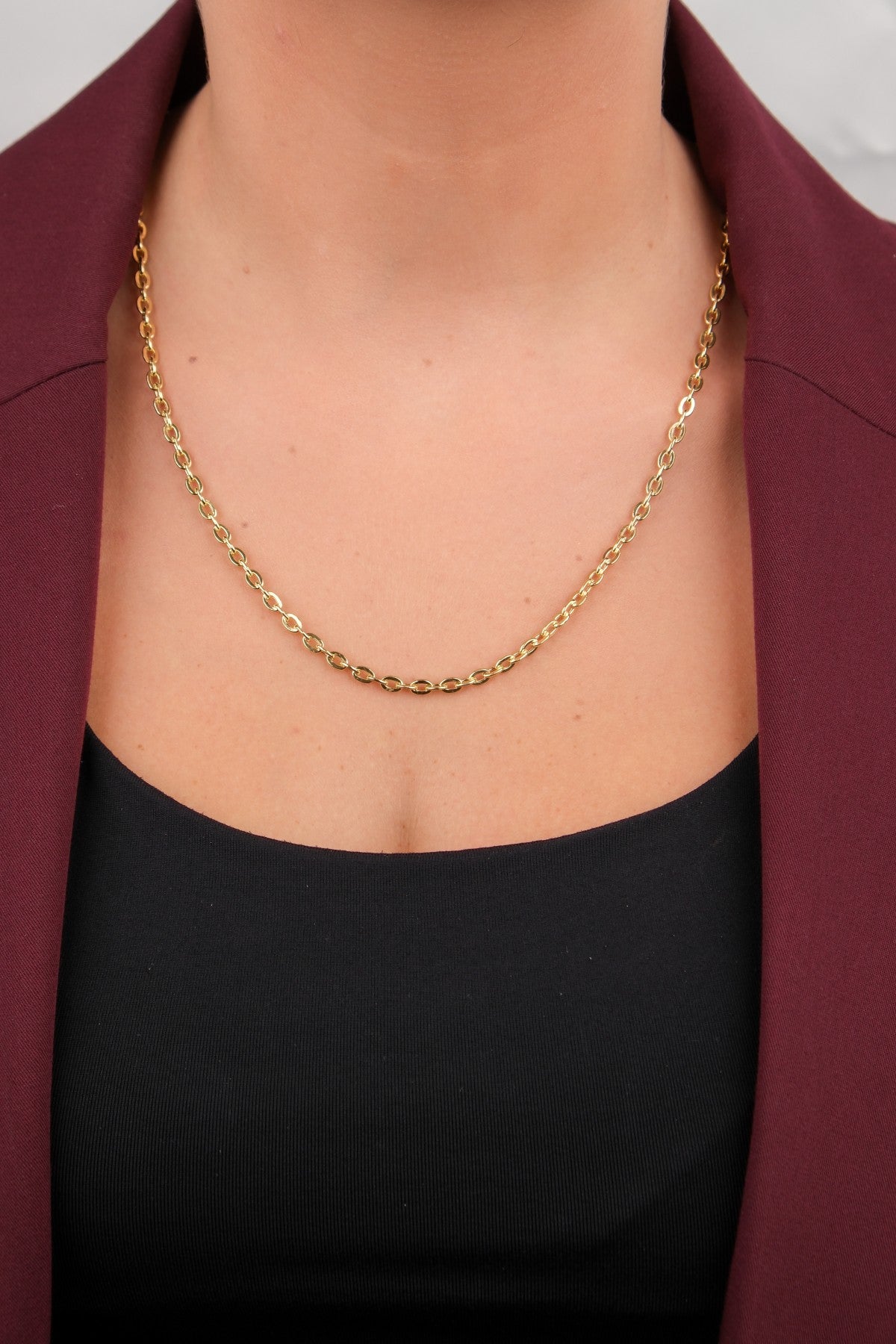 Bahçeşehir Mücevherat 14 Ayar Altın Kolye - 14ZN751