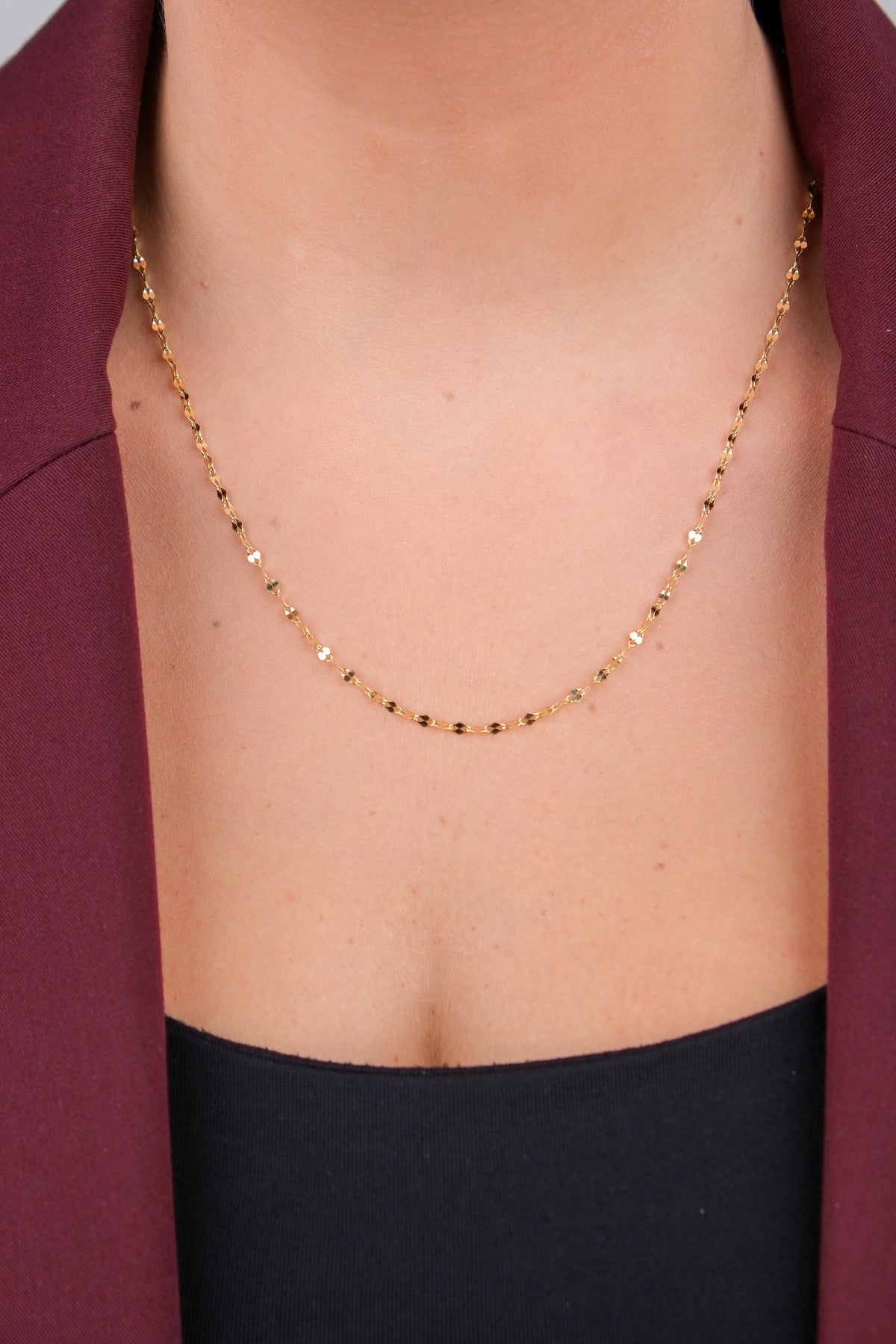 Bahçeşehir Mücevherat 14 Ayar Altın Kolye - 14ZN763