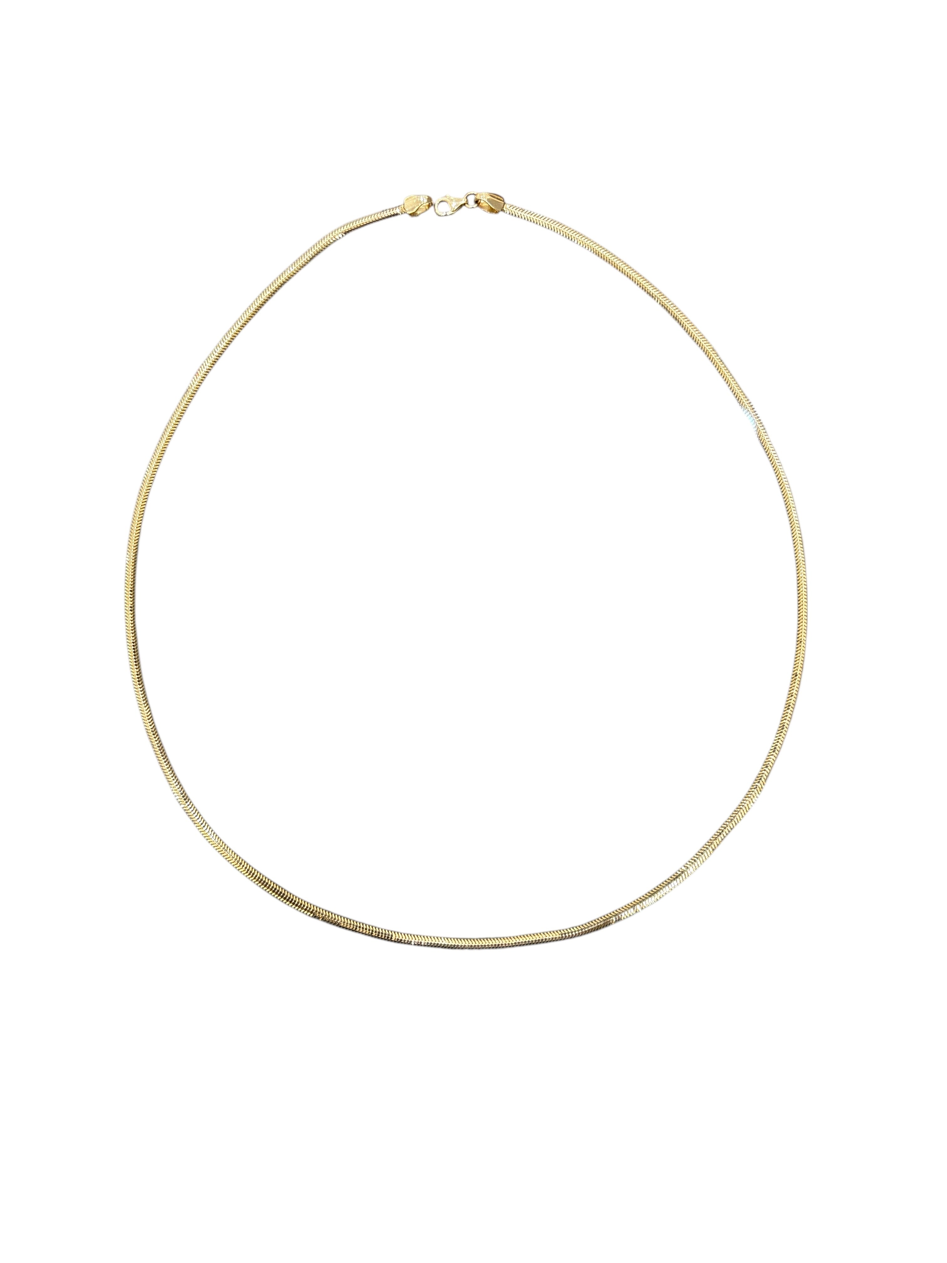 14 Ayar Balık Sırtı Zincir